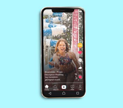 Desafios do TikTok para fazer em suas férias na Cascanéia